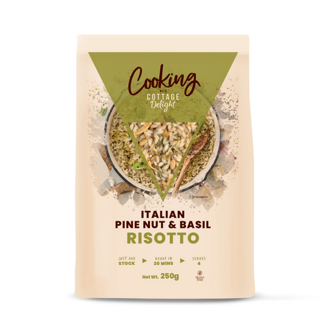 Cooking with Cottage Delight Italian Pine Nut & Basil Risotto (6x250g)