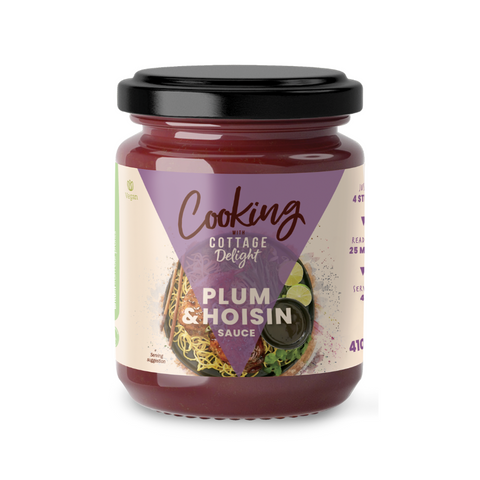Cooking with Cottage Delight Plum & Hoisin Sauce (6x410g)