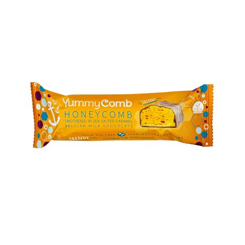 Yummycomb Salted Caramel Milk Chocolate Honeycomb Bar (12x35g)