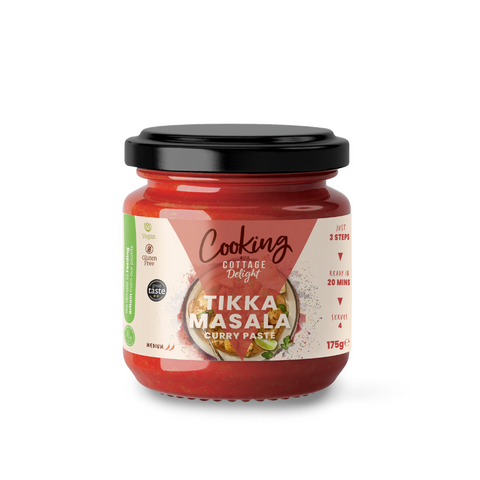 Cooking with Cottage Delight Tikka Masala Curry Paste (6x175g)