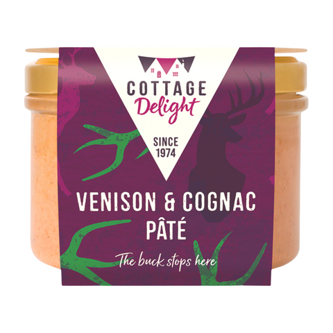 Cottage Delight Venison & Cognac Pate (12x190g)