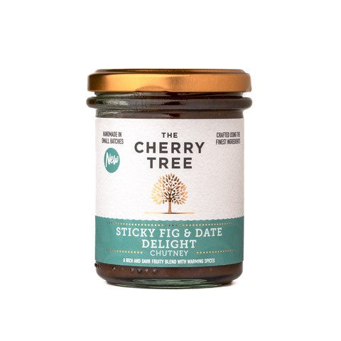 The Cherry Tree Sticky Fig & Date Chutney (12x210g)