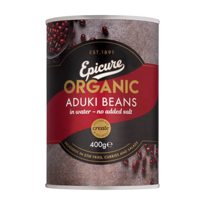 Epicure Organic Aduki Beans (6x400g)
