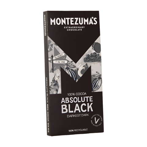 Montezuma's Absolute Black 100% Cacao (12x90g)