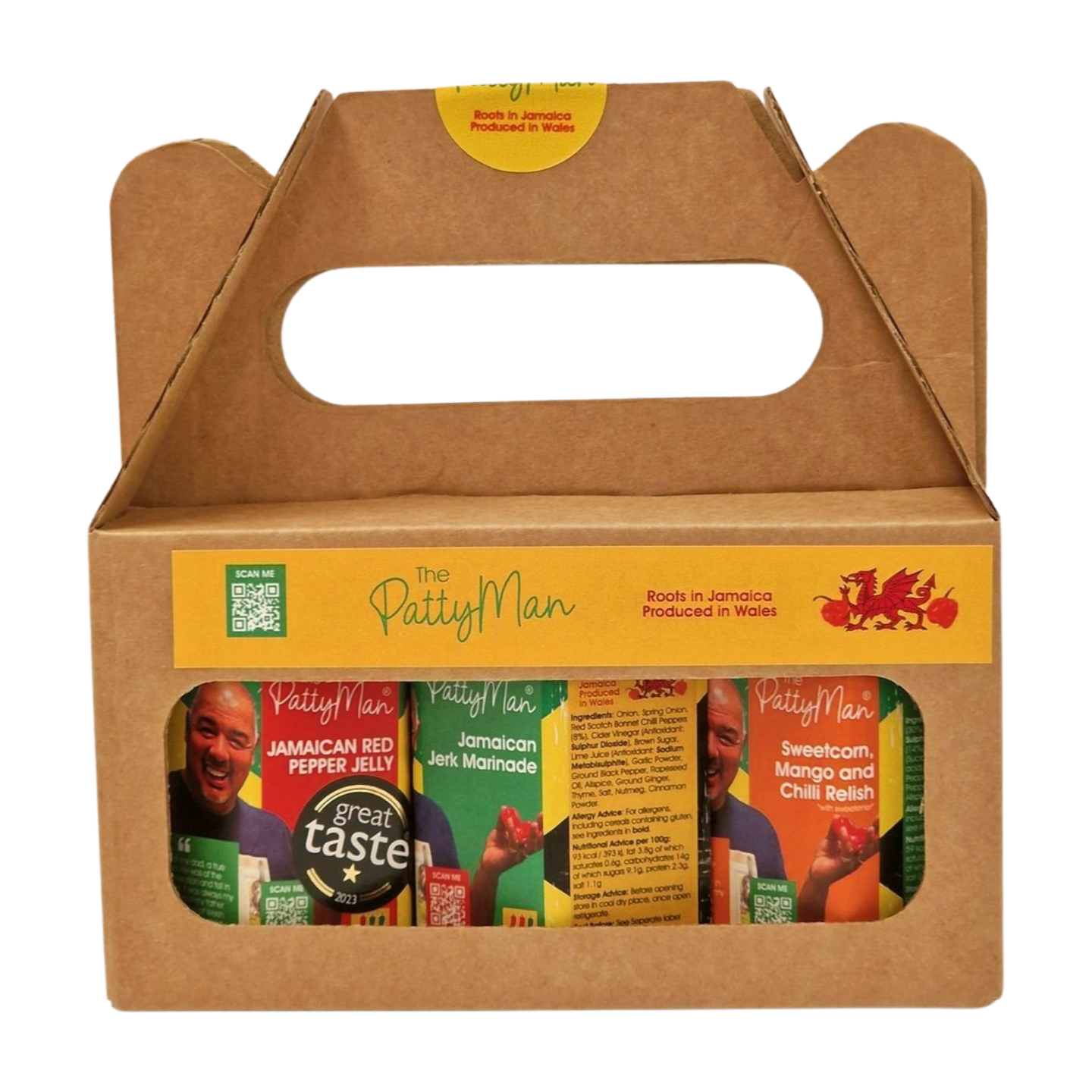 The Patty Man Triple Jar Gift Set (8xSets)