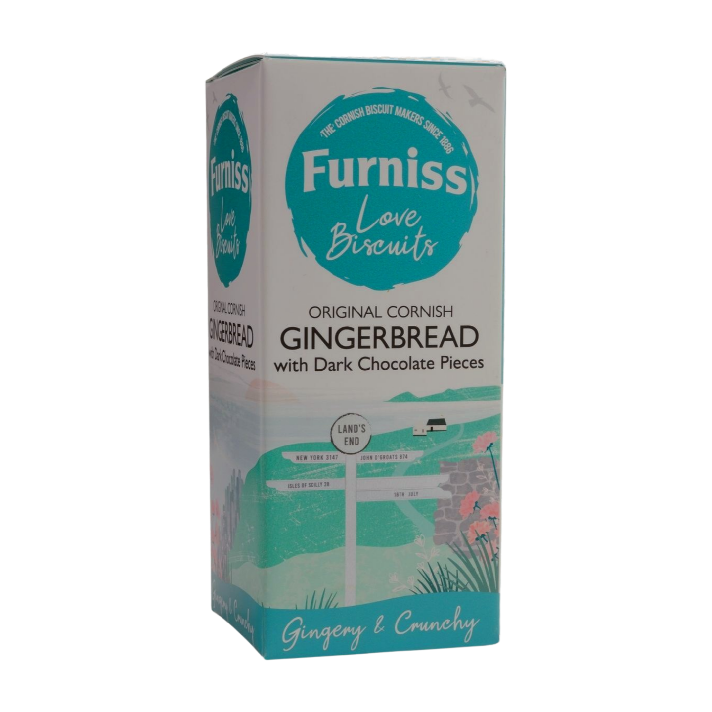 Furniss Cornish Gingerbread with Chocolate Pieces (12x180g)