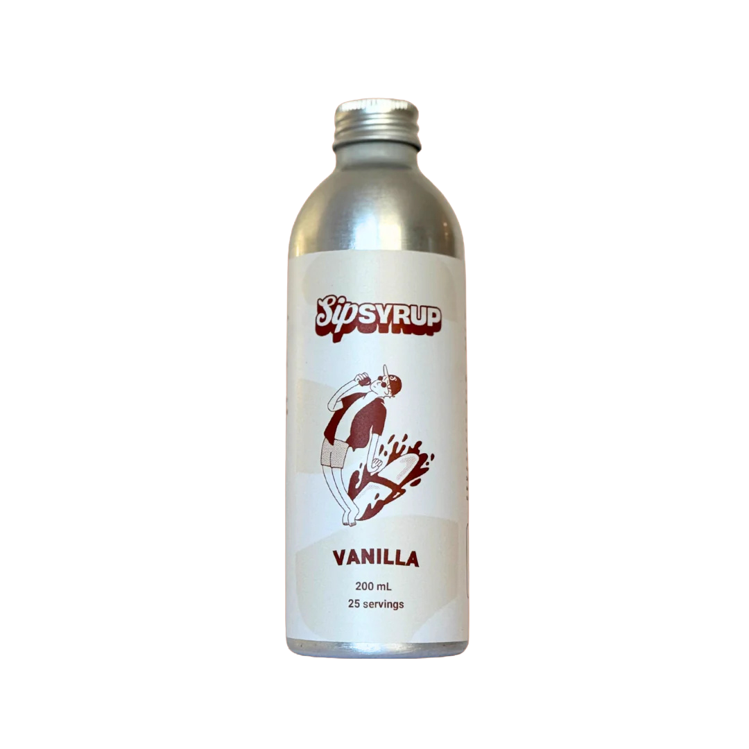 Sip Syrup Vanilla Coffee Syrup (6x200ml)
