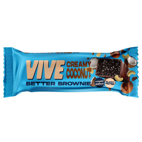 Vive Creamy Coconut Better Brownie (15x35g)
