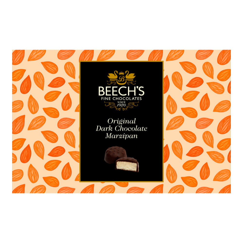 Beech's Fine Chocolates Dark Chocolate Marzipan (6x150g)