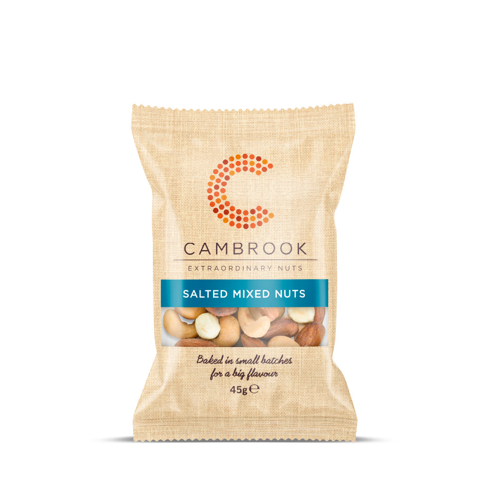 Cambrook Baked & Salted Mixed Nuts (24x45g)