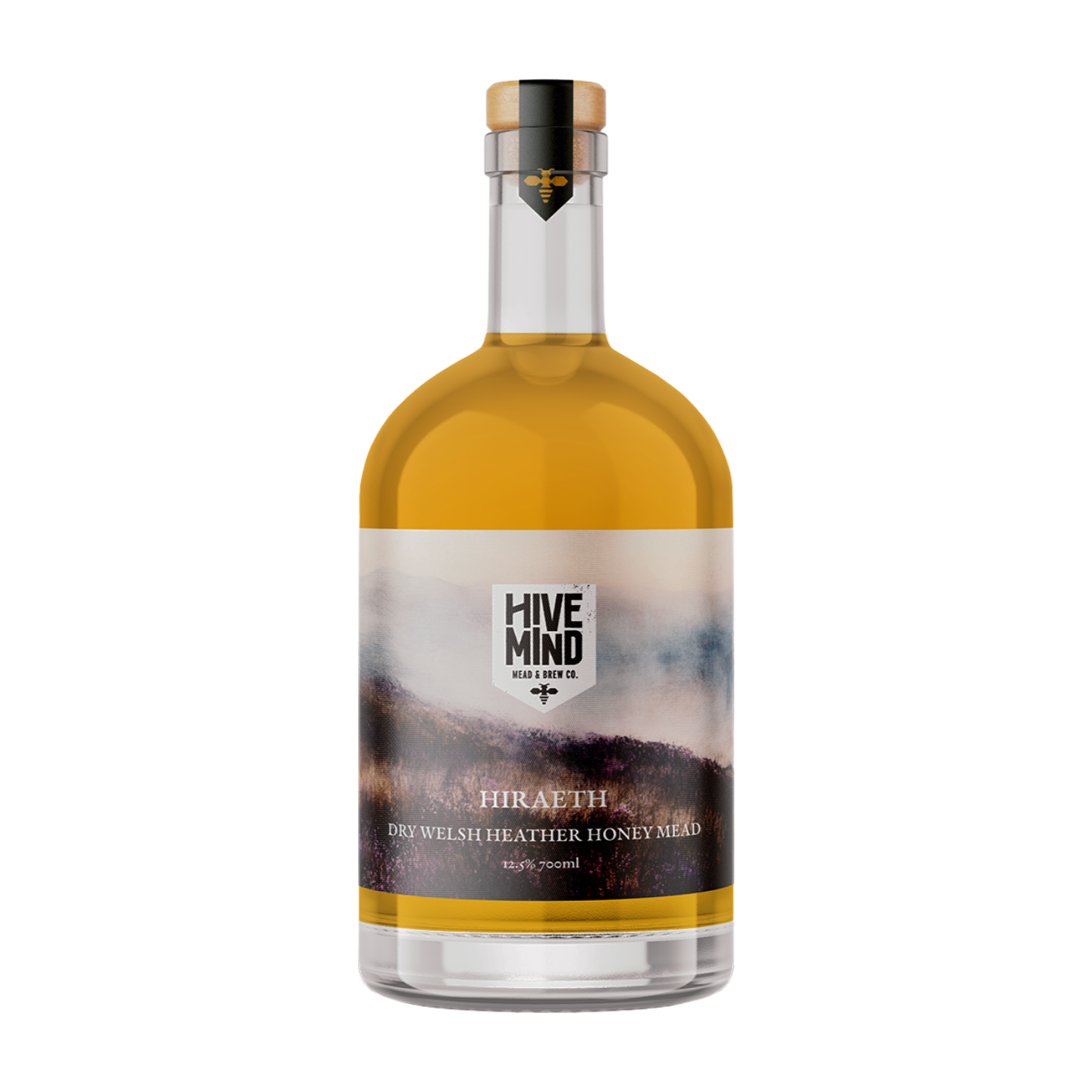 Hive Mind Hiraeth Dry Welsh Heather Mead (8x700ml)