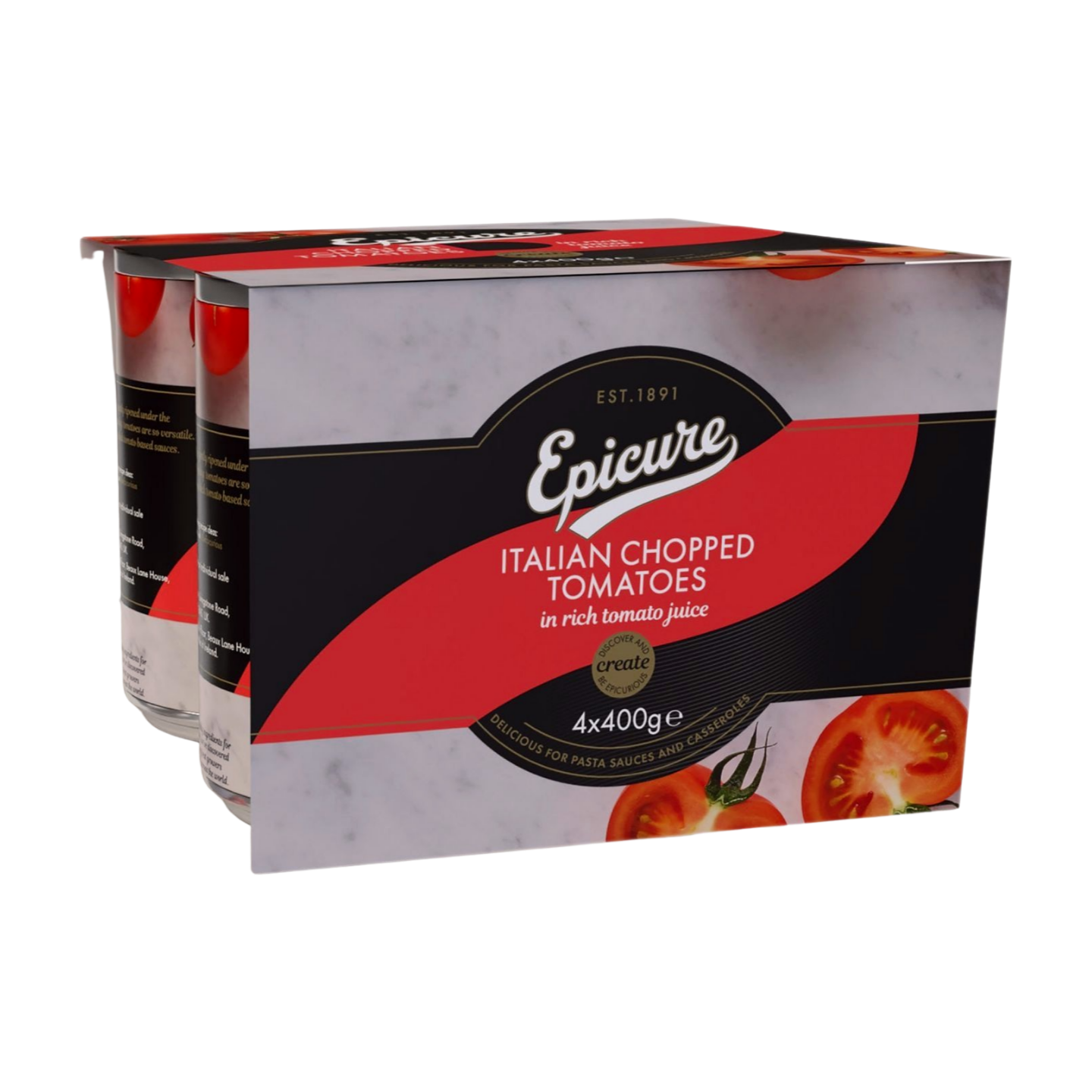Epicure Chopped Tomatoes Multipack (6x(4x400g))