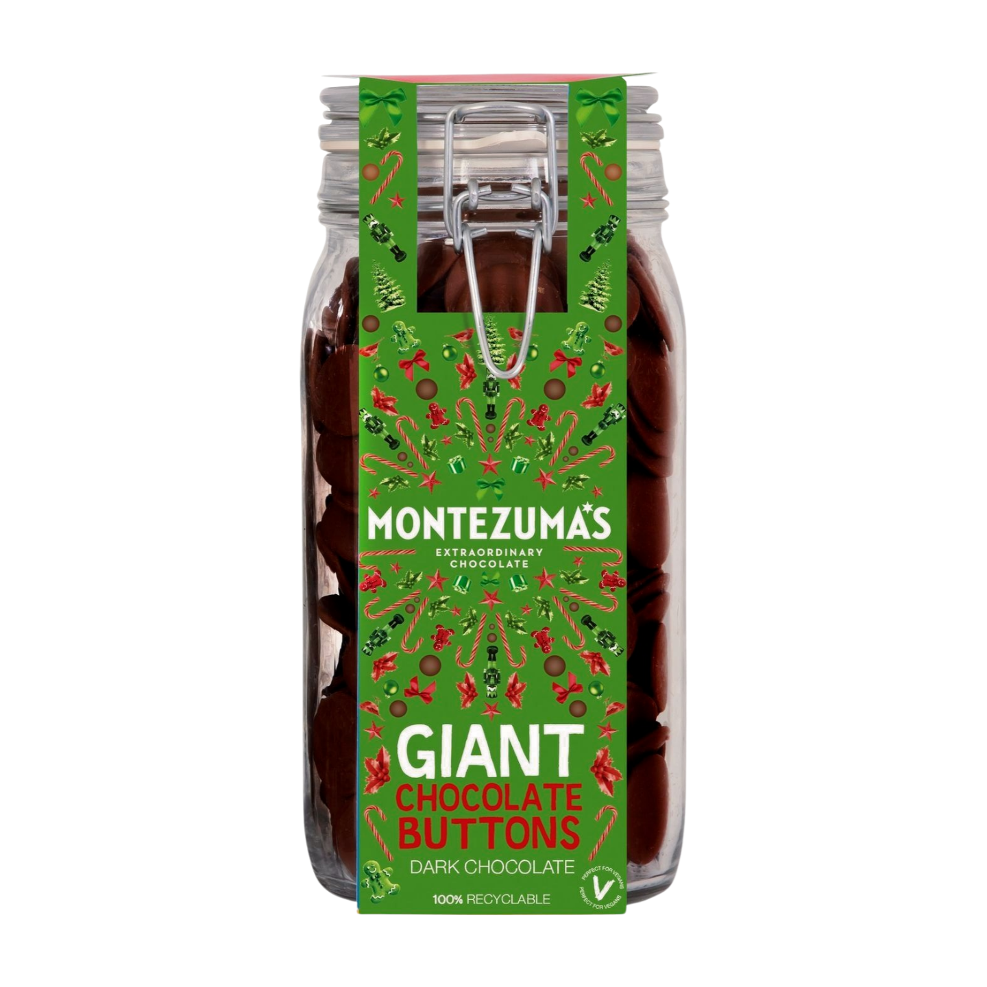 Montezuma's Giant Dark Chocolate Buttons (6x900g)