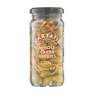 Karyatis Whole Caper Berries in Wine Vinegar (6x230g)