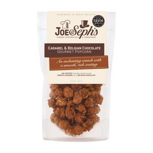 Joe & Seph's Caramel & Belgian Chocolate Gourmet Popcorn (16x70g)