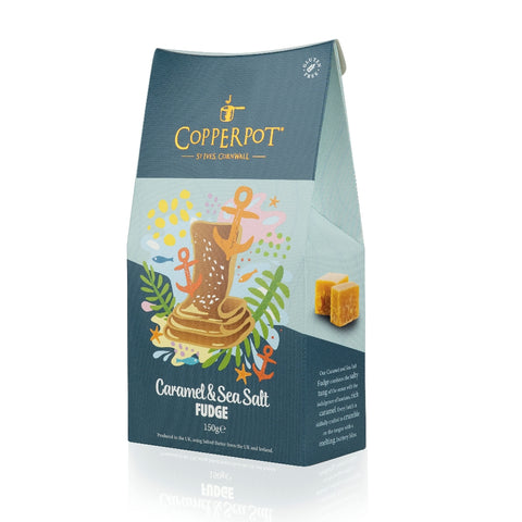 Copperpot Caramel & Sea Salt Fudge (10x150g)