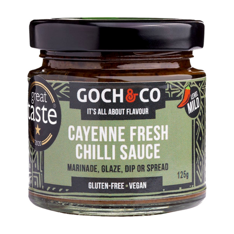 Goch & Co Cayenne Fresh Chilli Sauce (6x125g)