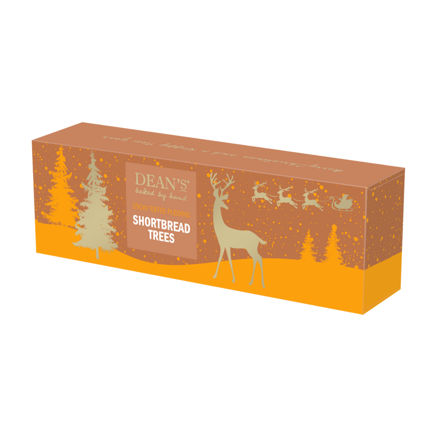 Dean's Sticky Toffee Pudding Shortbread Trees (12x150g)
