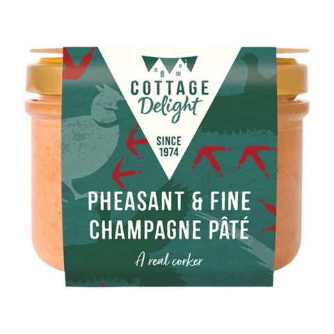 Cottage Delight Pheasant & Fine Champagne Pate (12x190g)