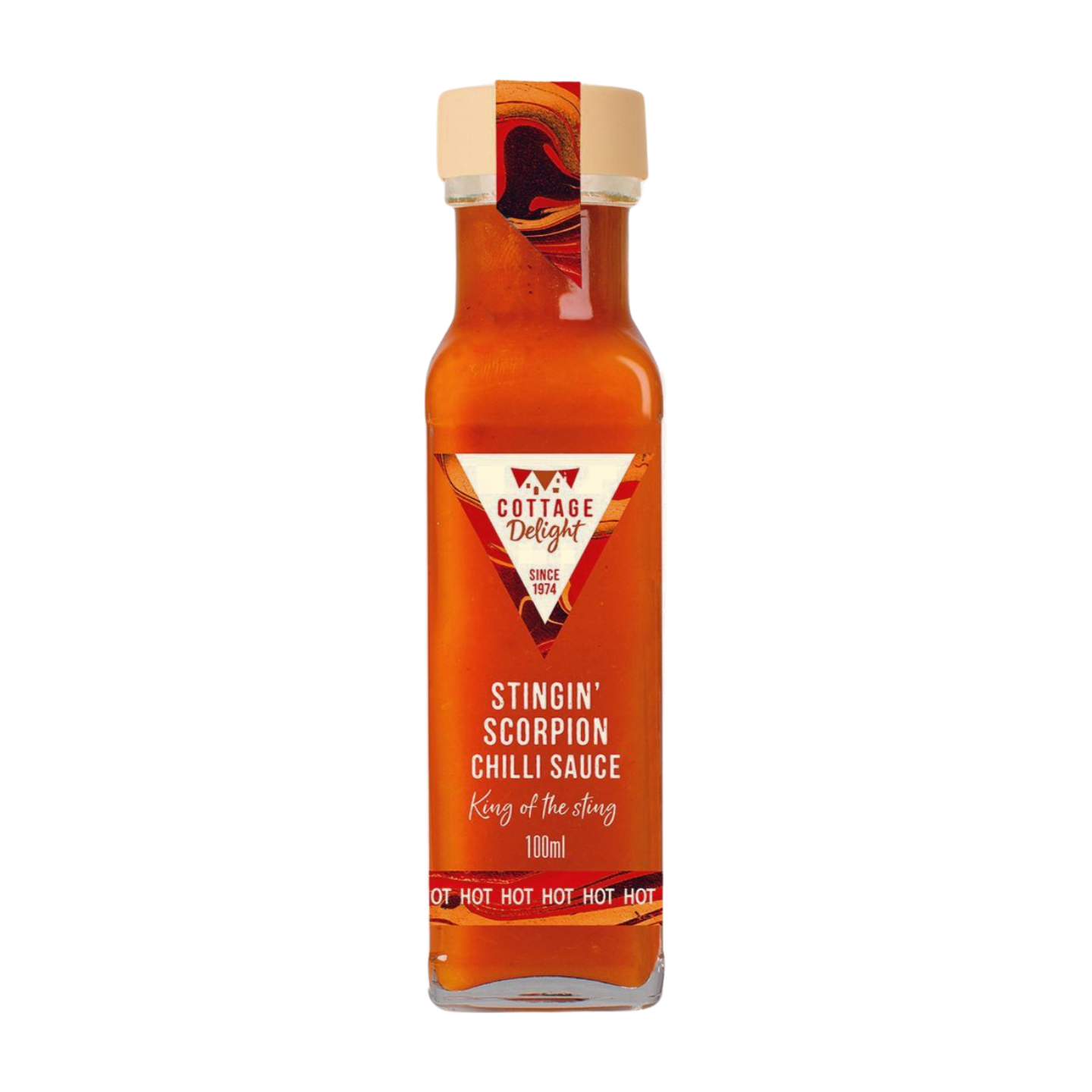 Cottage Delight Stingin' Scorpion Chilli Sauce (6x100ml)