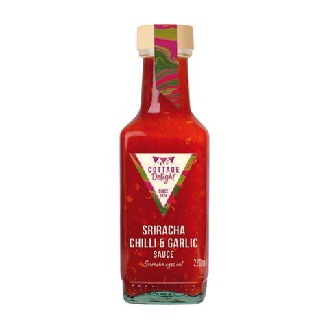 Cottage Delight Sriracha Chilli & Garlic Sauce (6x220ml)