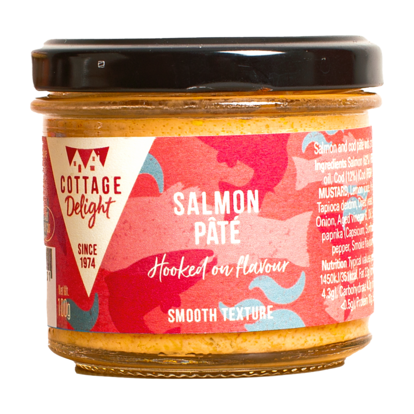 Cottage Delight Salmon Pate (6x100g)