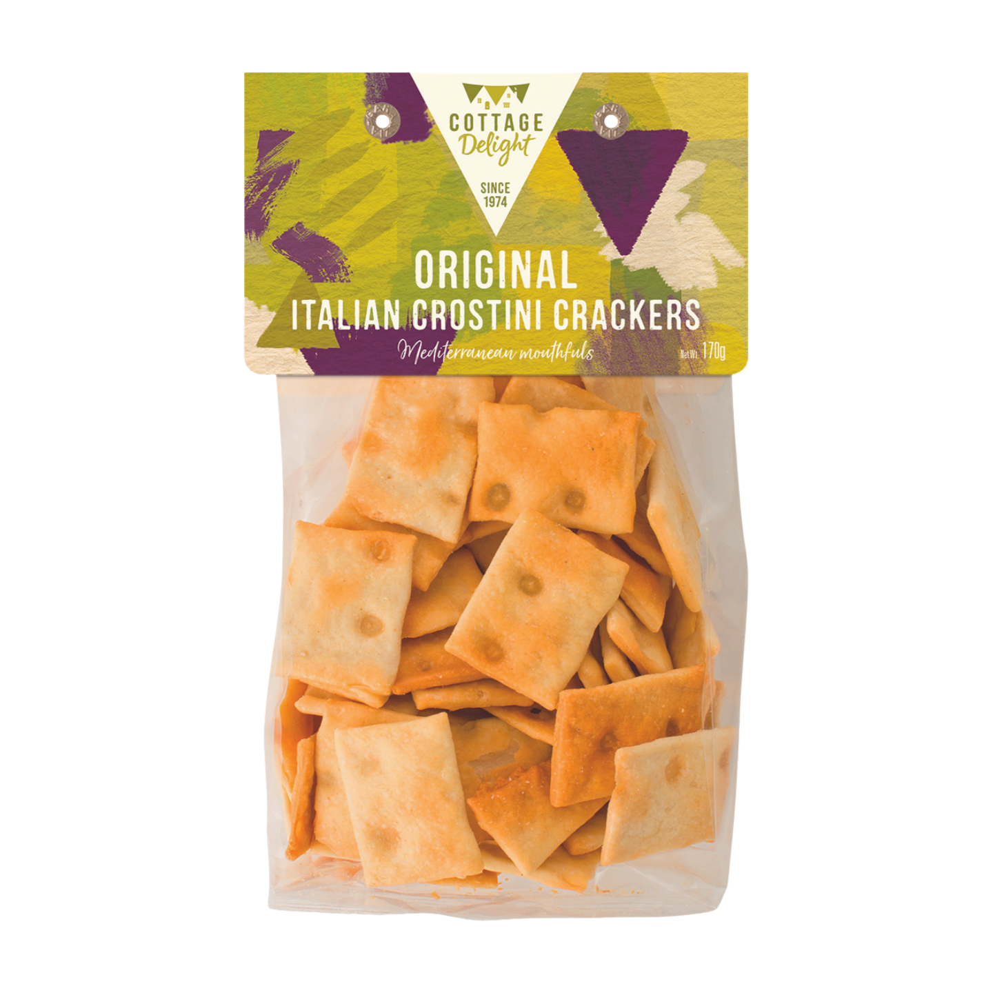 Cottage Delight Original Italian Crostini Crackers (12x170g)