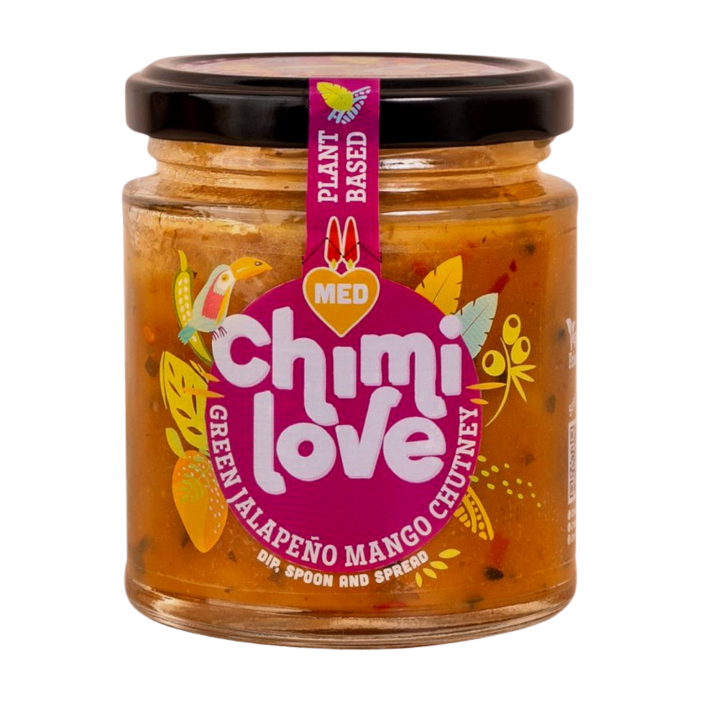 ChimiLove Medium Green Jalapeno & Mango Chutney (6x165g)