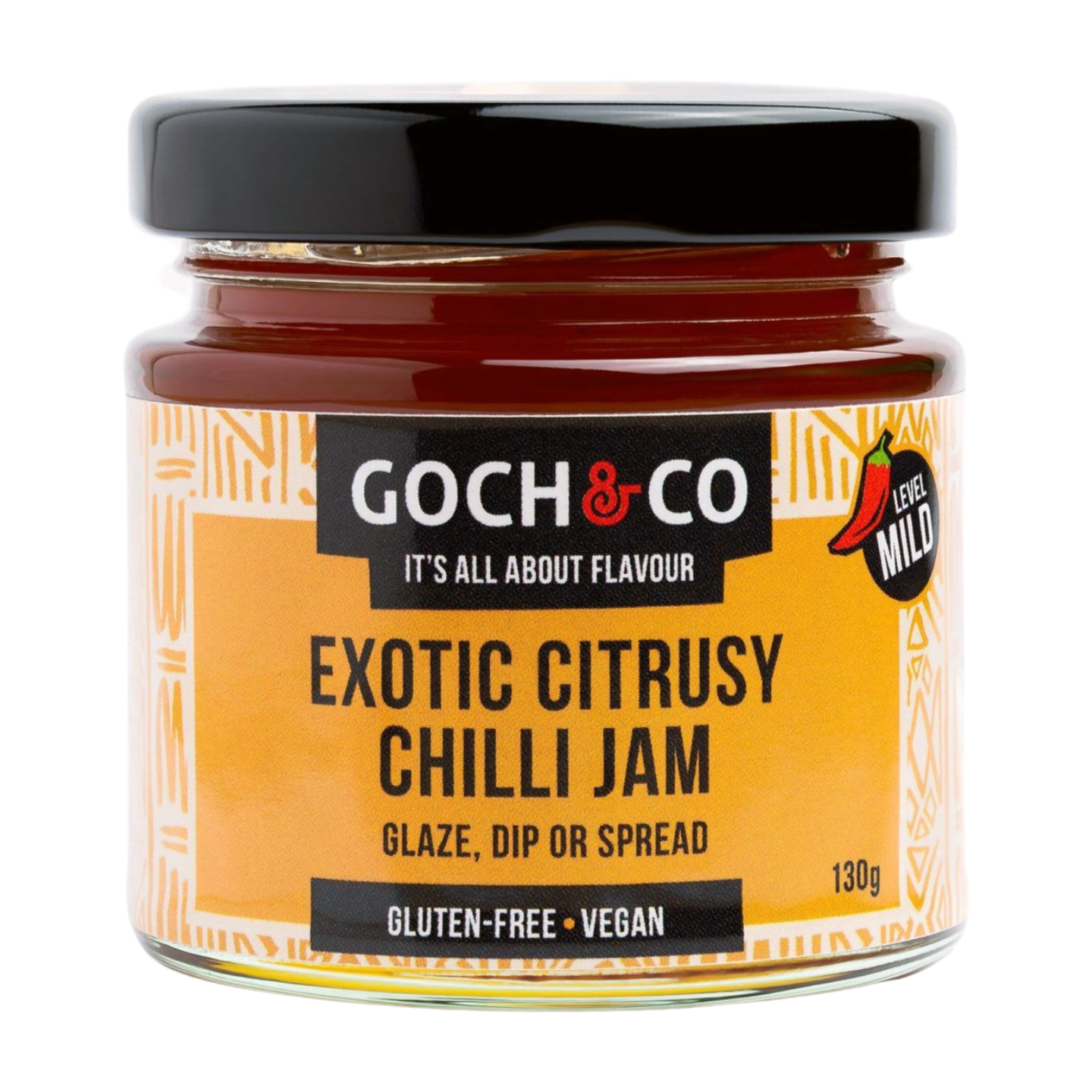 Goch & Co Exotic Citrusy Chilli Jam (6x130g)