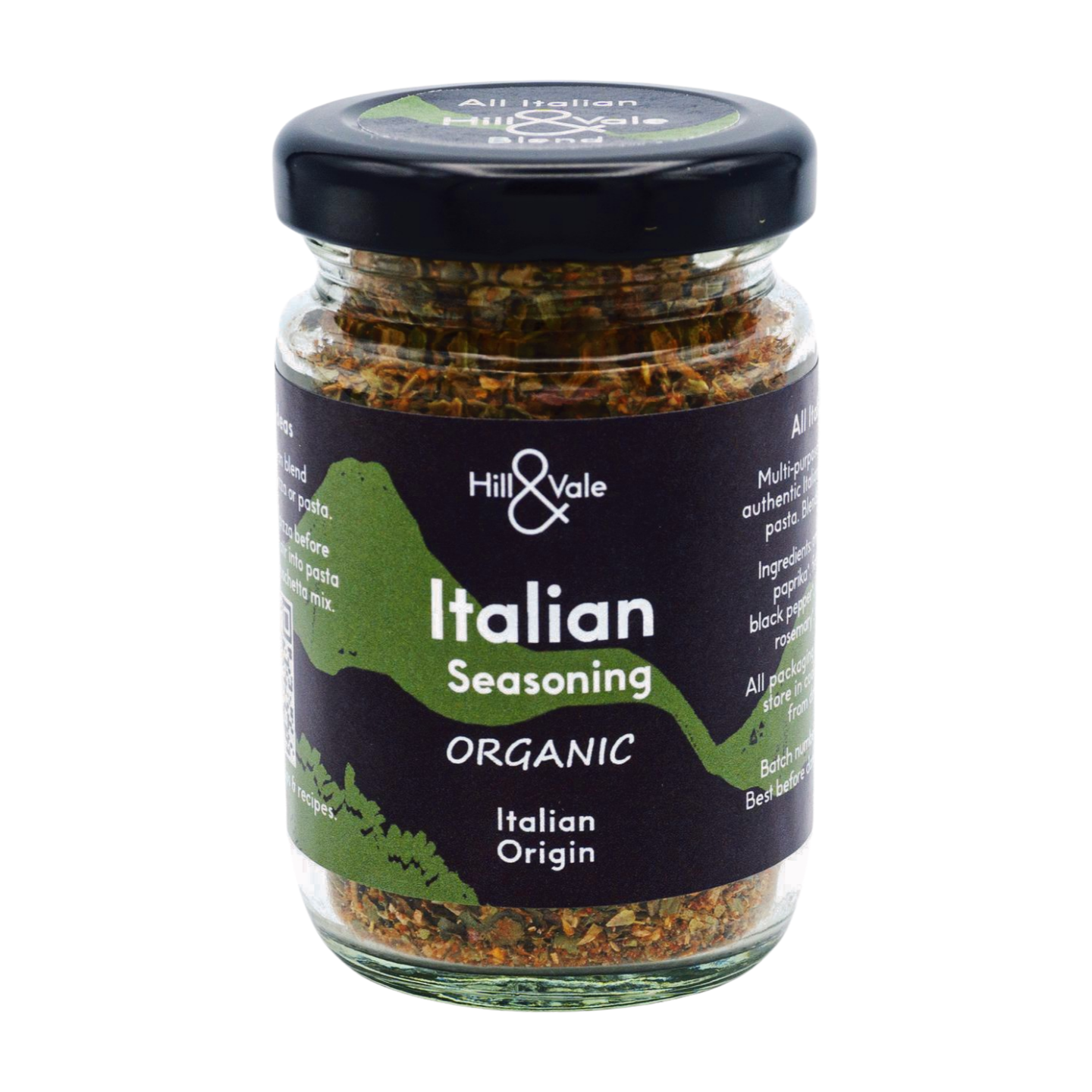 Hill & Vale Organic Italian Seasoning (6x32g)