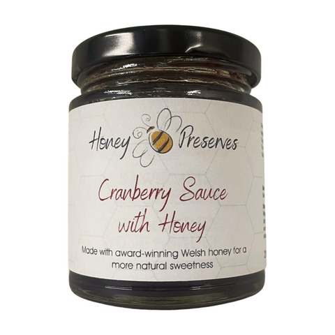 Honey Bee Preserves Cranberry Sauce with Honey (6x210g)