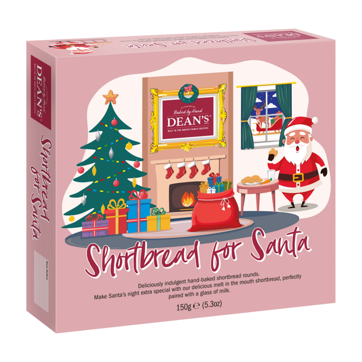 Dean's Shortbread for Santa (6x150g)