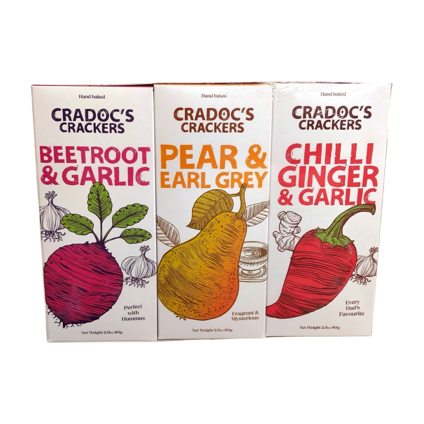 Cradoc's Veg Lovers Triple Gift Pack (2x240g)