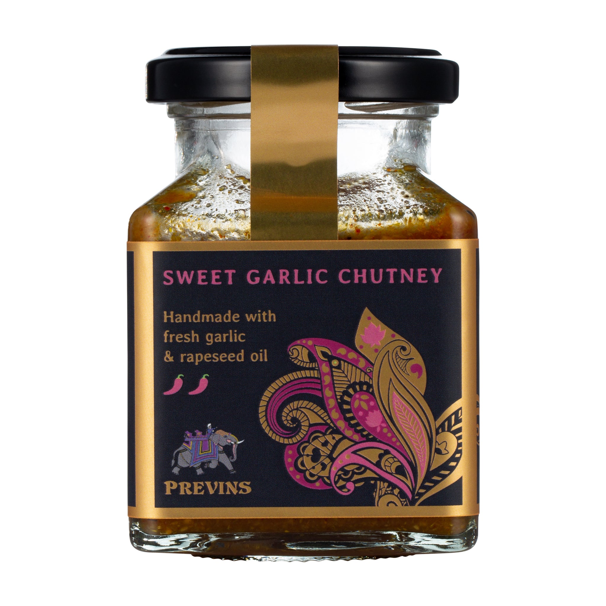 Previns Sweet Garlic Chutney (12x175g)