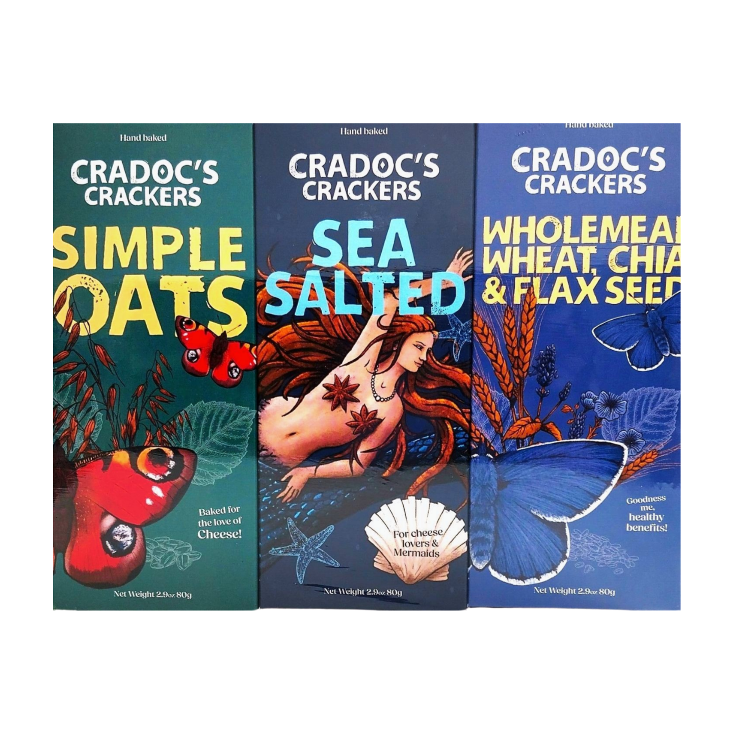 Cradoc's Cheese Lovers Triple Gift Pack (2x240g)