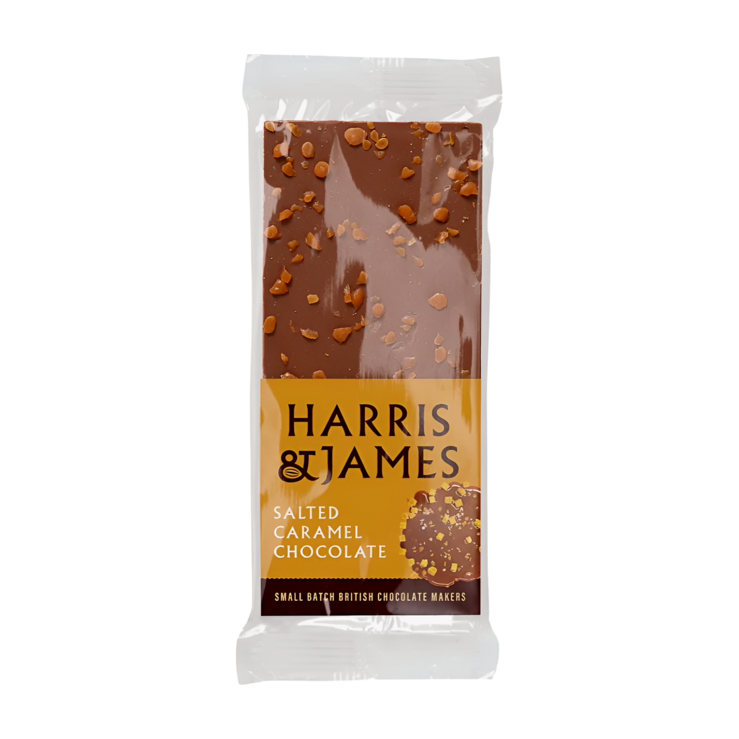 Harris & James Salted Caramel Chocolate Bar (12x100g)