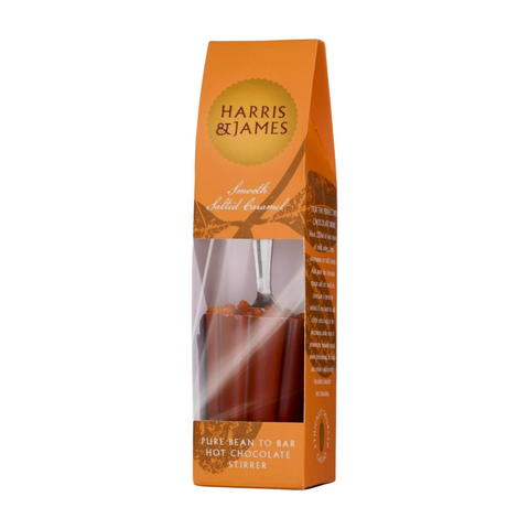 Harris & James Smooth Salted Caramel Hot Chocolate Stirrer (8x45g)