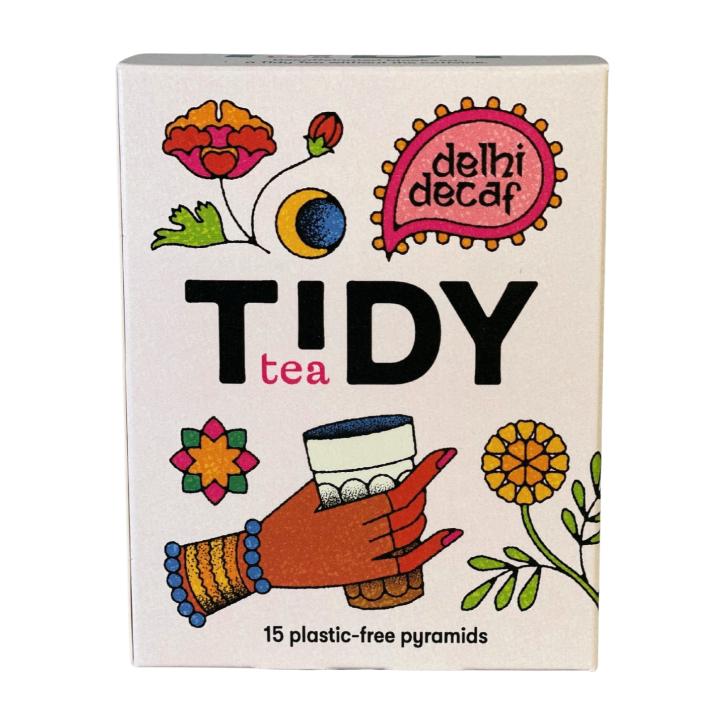 Tidy Tea Delhi Decaf Tea (6x15 Pyramids)