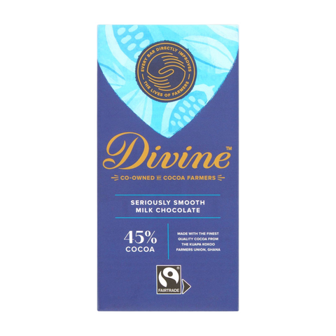 Divine Seriously Smooth Milk Chocolate (15x90g)