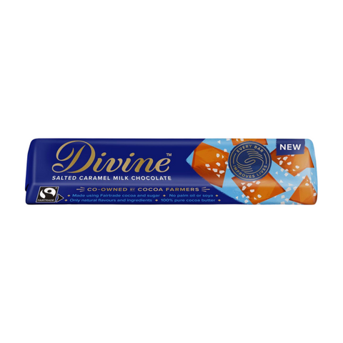 Divine Salted Caramel Milk Chocolate (30x35g)