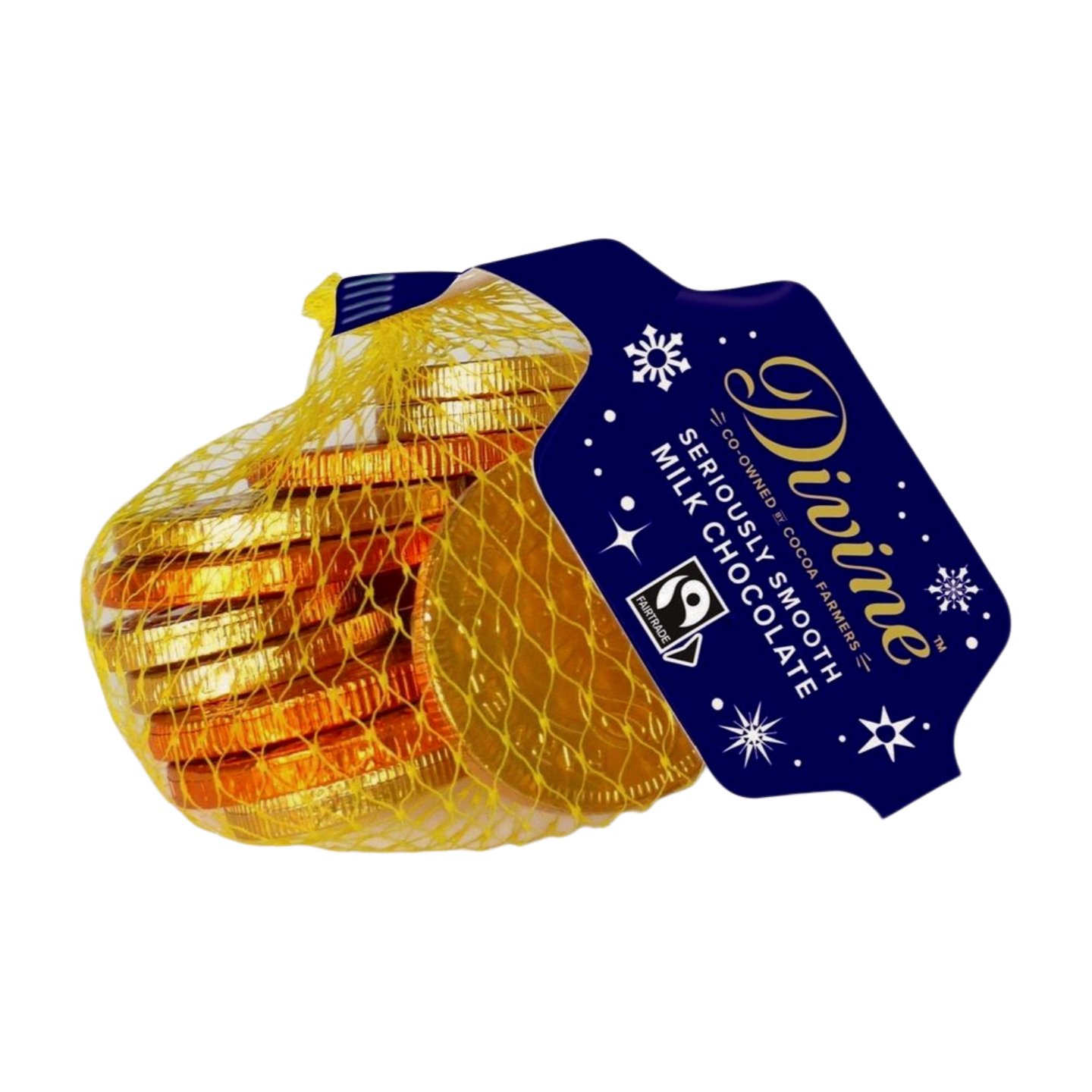 Divine Seriously Smooth Milk Chocolate Coins (25x65g)