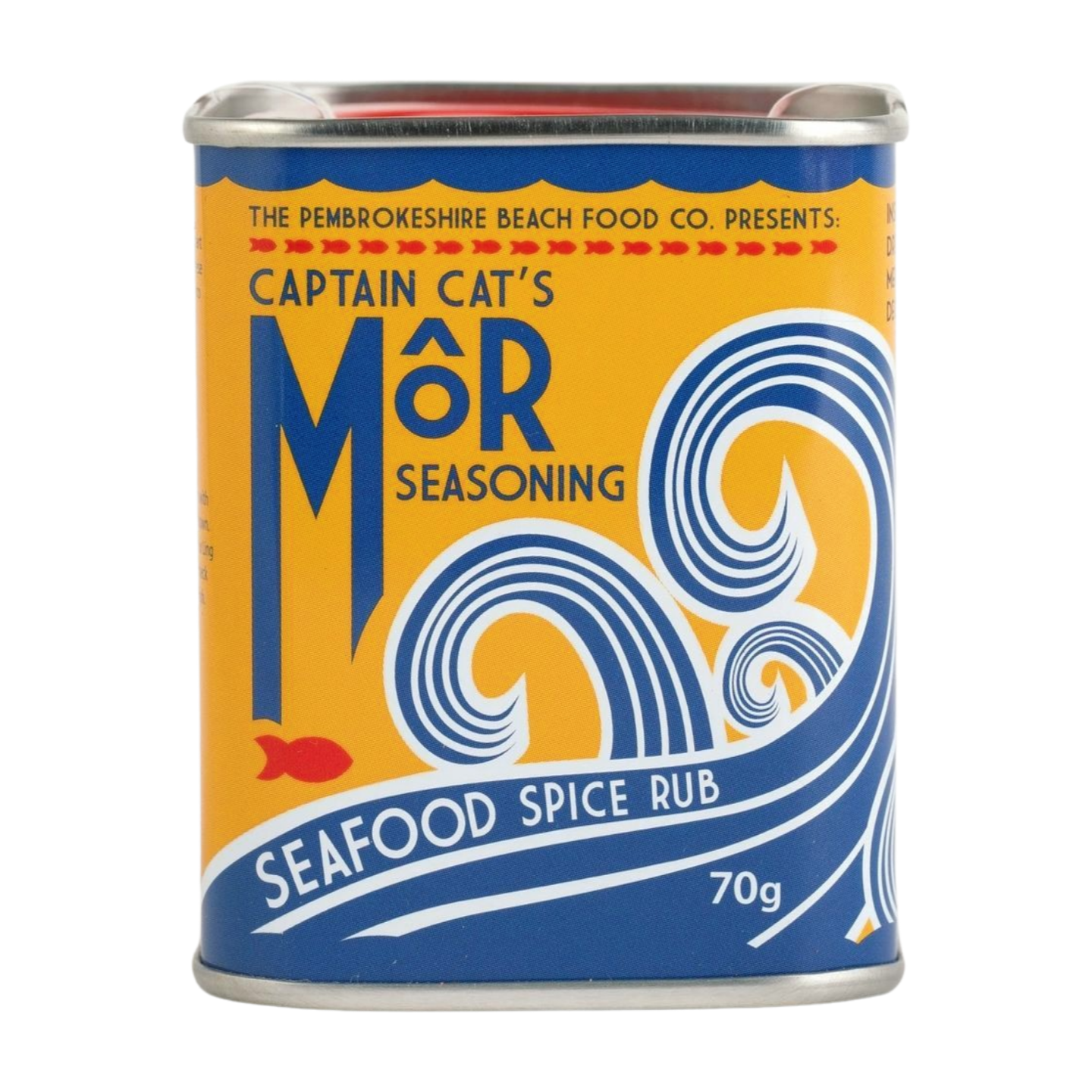 The Pembrokeshire Beach Food Company Captain Cat's Mor Seasoning (15x70g)