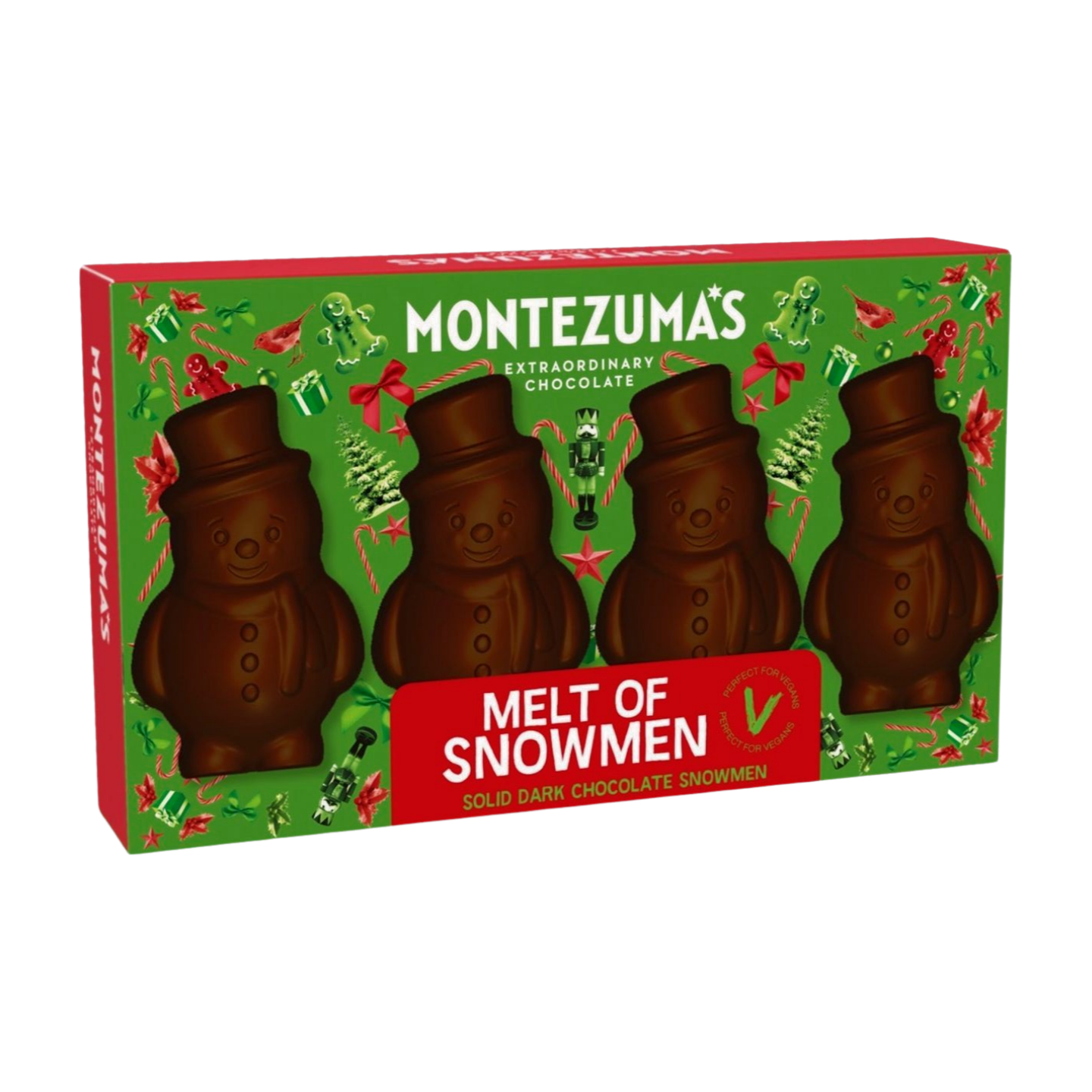 Montezuma's Solid Dark Chocolate Snowmen (20x60g)