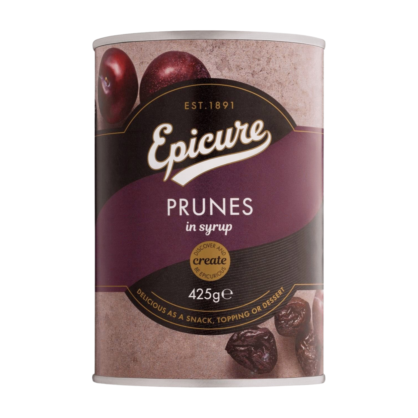 Epicure Prunes in Syrup (12x425g)