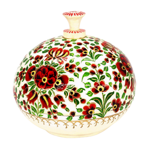 Artezen London 5" Poppy Gift Box with Milk Chocolate Balls (6xBoxes)