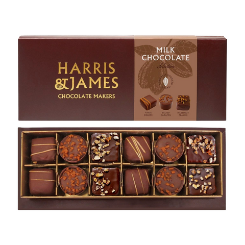 Harris & James Milk Chocolate Selection Box (9x180g)
