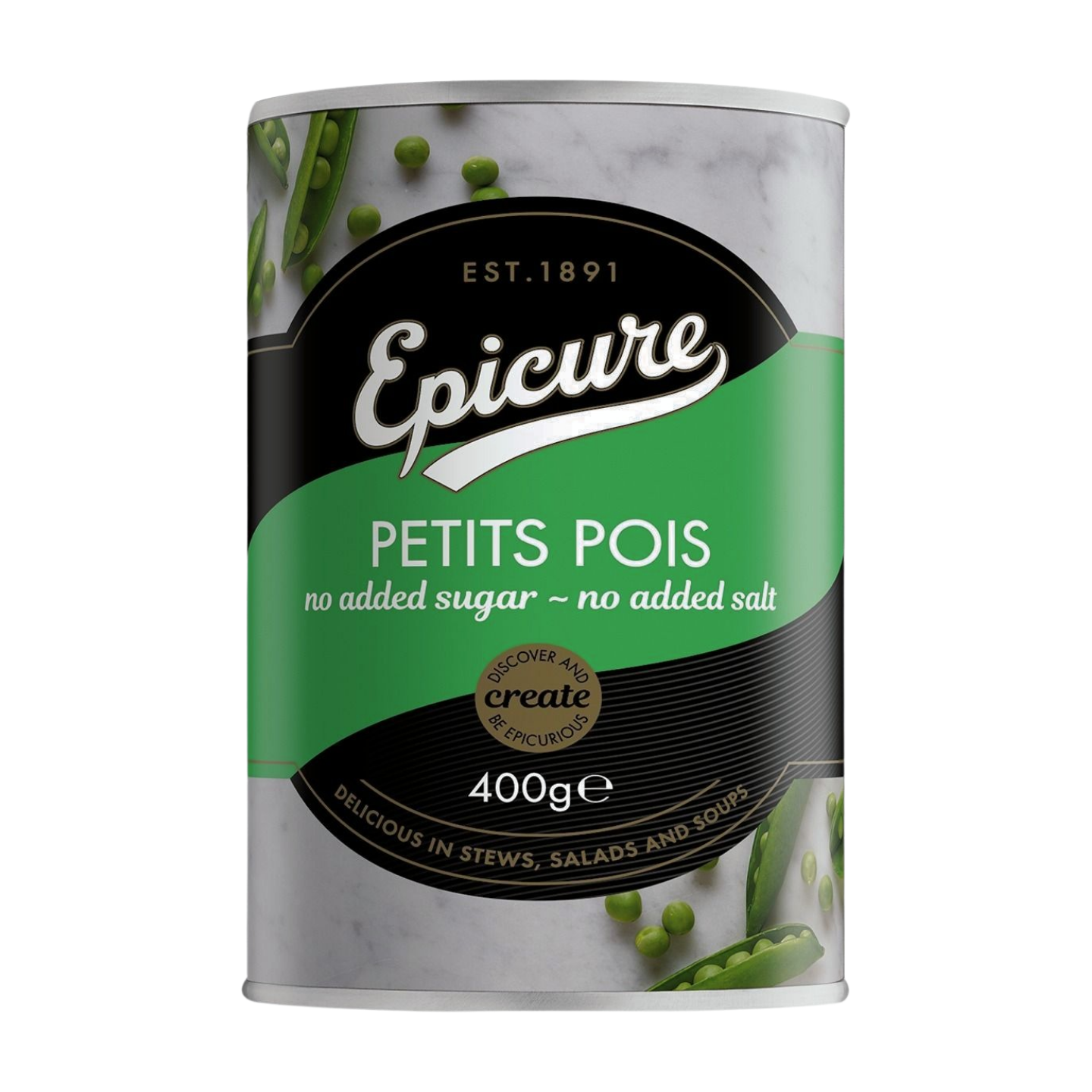 Epicure Petits Pois (12x400g)