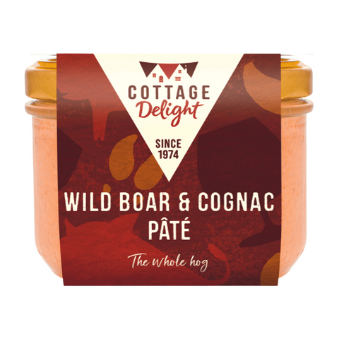 Cottage Delight Wild Boar & Cognac Pate (12x190g)