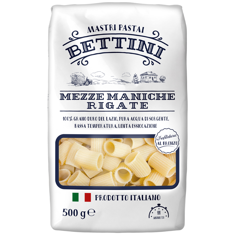 Bettini Mezze Maniche Rigate (12x500g)
