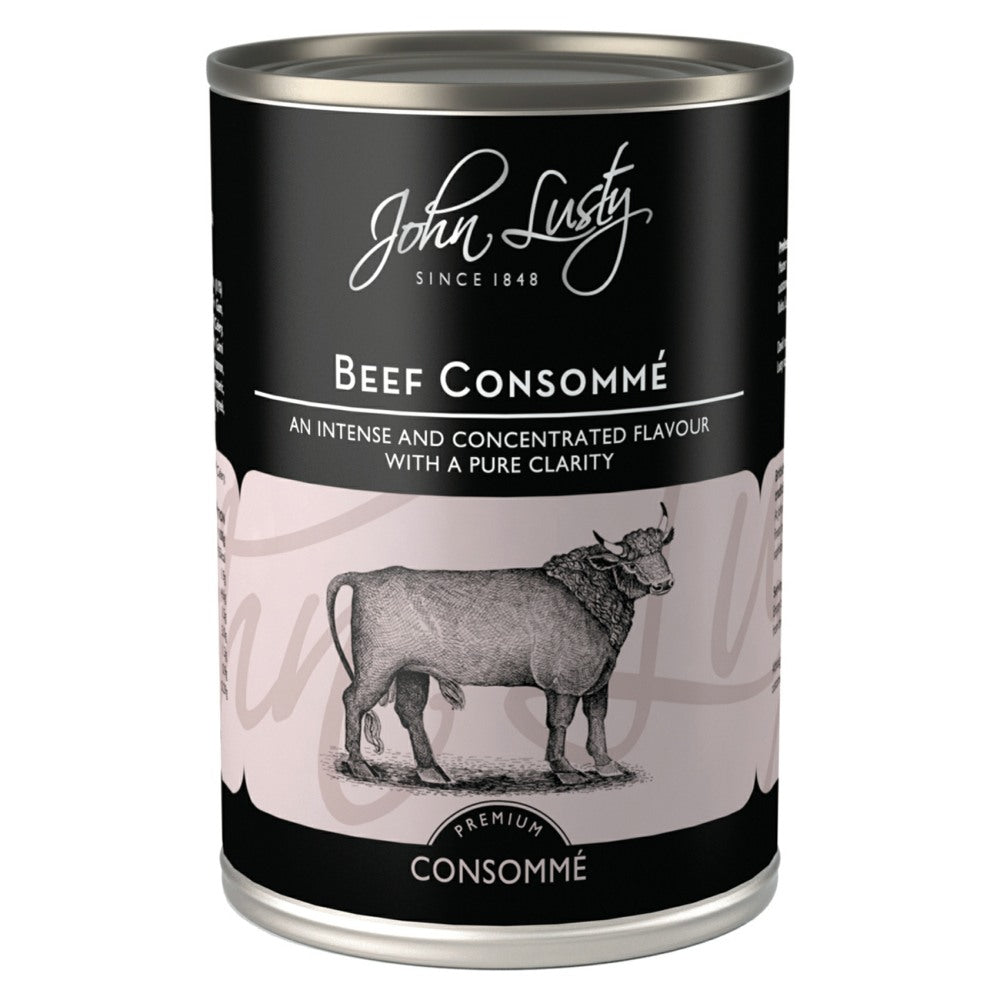 John Lusty Beef Consomme (12x392g)